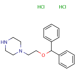 1-[2-(diphenylmethoxy)ethyl]piperazinedihydrochlorideͼƬ