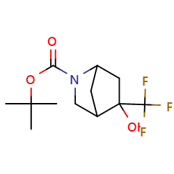 tert-butyl5-hydroxy-5-(trifluoromethyl)-2-azabicyclo[2,2,1]heptane-2-carboxylateͼƬ