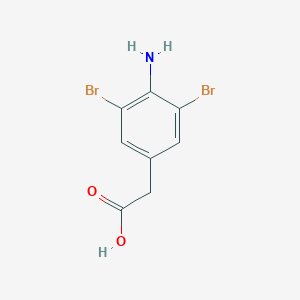 (4-Amino-3,5-dibromophenyl)acetic acidͼƬ