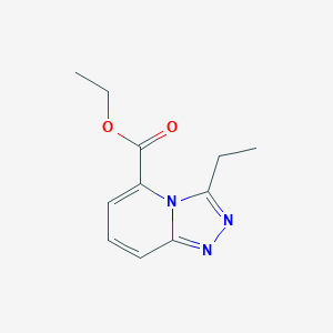 ethyl 3-ethyl[1,2,4]triazolo[4,3-a]pyridine-5-carboxylate图片