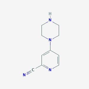 4-(piperazin-1-yl)pyridine-2-carbonitrileͼƬ