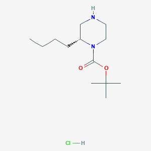 tert-butyl(2R)-2-butylpiperazine-1-carboxylatehydrochlorideͼƬ