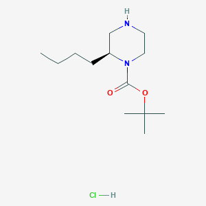 tert-butyl(2S)-2-butylpiperazine-1-carboxylatehydrochlorideͼƬ