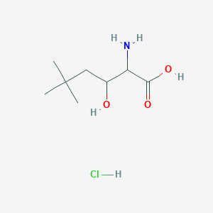 2-amino-3-hydroxy-5,5-dimethylhexanoic Acid hydrochlorideͼƬ