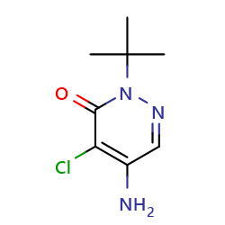 5-amino-2-tert-butyl-4-chloro-2,3-dihydropyridazin-3-oneͼƬ