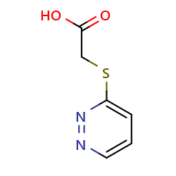 2-(pyridazin-3-ylsulfanyl)aceticacidͼƬ