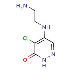 5-[(2-aminoethyl)amino]-4-chloro-2,3-dihydropyridazin-3-oneͼƬ