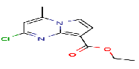 ethyl2-chloro-4-methyl-pyrrolo[1,2-a]pyrimidine-8-carboxylateͼƬ