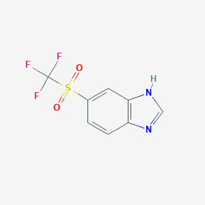 5-[(Trifluoromethyl)sulphonyl]-1H-benzimidazoleͼƬ