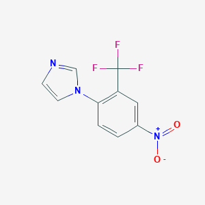 1-[4-Nitro-2-(trifluoromethyl)phenyl]-1h-imidazole图片