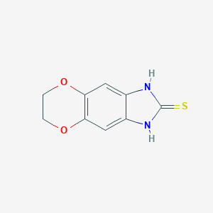 1,3,6,7-tetrahydro-2H-[1,4]dioxino[2,3-f]benzimidazole-2-thioneͼƬ