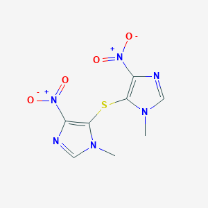 5,5'-Thiobis[1-methyl-4-nitro-1H-ImidazoleͼƬ