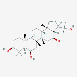 (3R,3aS,4S,5aS,5bS,7R,7aR,9S,11aR,11bR,13aR,13bR)-3-(2-hydroxypropan-2-yl)-5a,5b,8,8,11a,13b-hexamethylicosahydro-1H-cyclopenta[a]chrysene-4,7,9-triolͼƬ