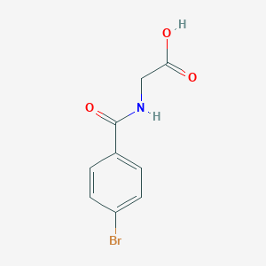 2-[(4-Bromophenyl)formamido]acetic AcidͼƬ