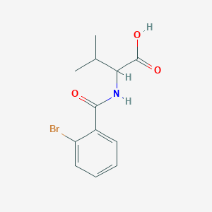 2-[(2-bromophenyl)formamido]-3-methylbutanoic acidͼƬ