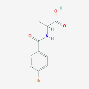 2-[(4-Bromophenyl)formamido]propanoic AcidͼƬ