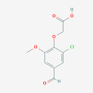 (2-Chloro-4-formyl-6-methoxyphenoxy)acetic AcidͼƬ