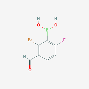 2-Brom-6-fluoro-3-formylphenylboronic AcidͼƬ