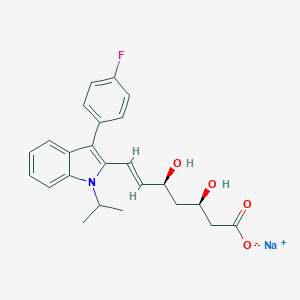 (3R,5S)-Fluvastatin Sodium Salt图片