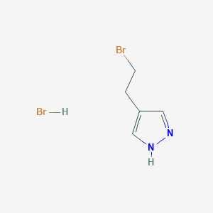 4-(2-Bromoethyl)-1H-pyrazole hydrobromide图片