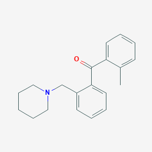 2-Methyl-2'-piperidinomethyl benzophenoneͼƬ