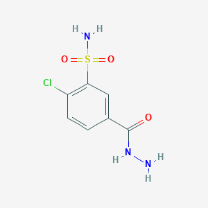 2-Chloro-5-(hydrazinocarbonyl)benzenesulfonamideͼƬ