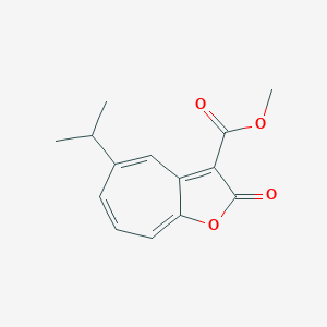 5-Isopropyl-3-(methoxycarbonyl)-2H-cyclohepta[b]furan-2-oneͼƬ