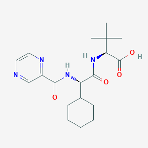 (2S)-2-Cyclohexyl-N-(2-pyrazinylcarbonyl)glycyl-3-methyl-L-valineͼƬ