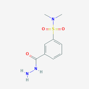 3-Hydrazinocarbonyl-n,n-dimethyl-benzenesulfonamideͼƬ