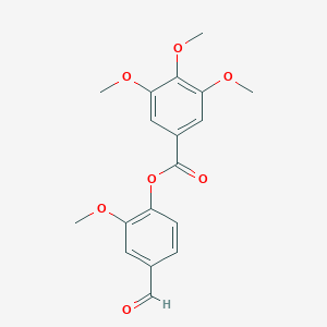 4-Formyl-2-methoxyphenyl 3,4,5-TrimethoxybenzoateͼƬ