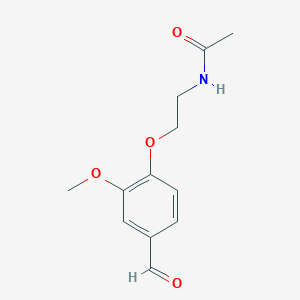 N-[2-(4-formyl-2-methoxyphenoxy)ethyl]acetamideͼƬ