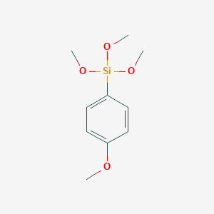 Trimethoxy(4-methoxyphenyl)silane图片