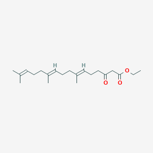 (6E,10E)-7,11,15-Trimethyl-3-oxohexadeca-6,10,14-trienoic Acid,Ethyl Ester,(Mixture of Isomers)ͼƬ