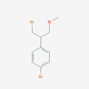 1-Bromo-4-(1-bromo-3-methoxypropan-2-yl)benzeneͼƬ