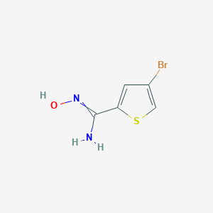 4-bromo-N'-hydroxythiophene-2-carboximidamideͼƬ