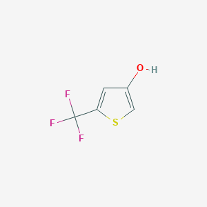 4-Hydroxy-2-(trifluoromethyl)thiopheneͼƬ