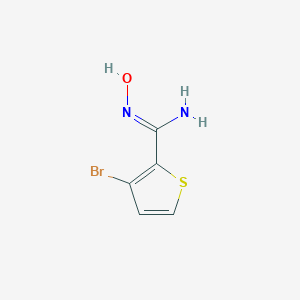 3-bromo-N'-hydroxythiophene-2-carboximidamideͼƬ