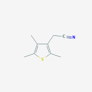 3-(Cyanomethyl)-2,4,5-trimethylthiopheneͼƬ