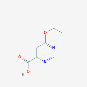 6-(Propan-2-yloxy)pyrimidine-4-carboxylic acidͼƬ