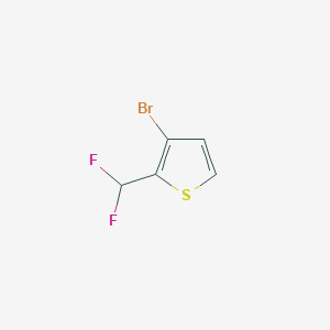 3-Bromo-2-(difluoromethyl)thiopheneͼƬ