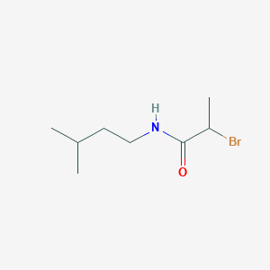 2-bromo-N-(3-methylbutyl)propanamideͼƬ