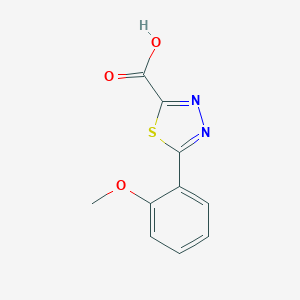 5-(2-Methoxyphenyl)-1,3,4-thiadiazole-2-carboxylic acidͼƬ