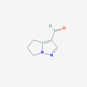 5,6-Dihydro-4H-pyrrolo[1,2-b]pyrazole-3-carbaldehydeͼƬ