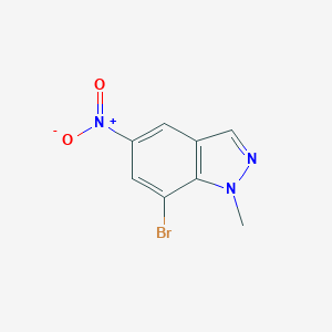 7-Bromo-1-methyl-5-nitro-1H-indazoleͼƬ