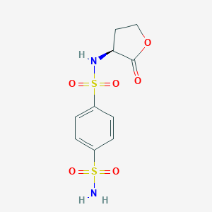 1-N-[(3S)-2-oxooxolan-3-yl]benzene-1,4-disulfonamide图片