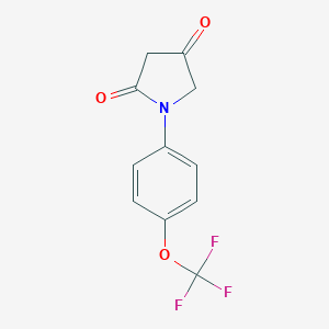 1-[4-(Trifluoromethoxy)phenyl]pyrrolidine-2,4-dioneͼƬ