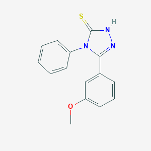 3-(3-Methoxyphenyl)-4-phenyl-1,2,4-triazoline-5-thioneͼƬ