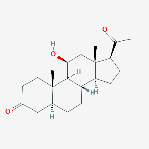 11β-Hydroxy-5α-pregnane-3,20-dione图片