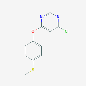 4-(4-(Methylthio)phenoxy)-6-chloropyrimidineͼƬ