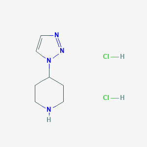 4-(1H-1,2,3-triazol-1-yl)piperidine dihydrochlorideͼƬ